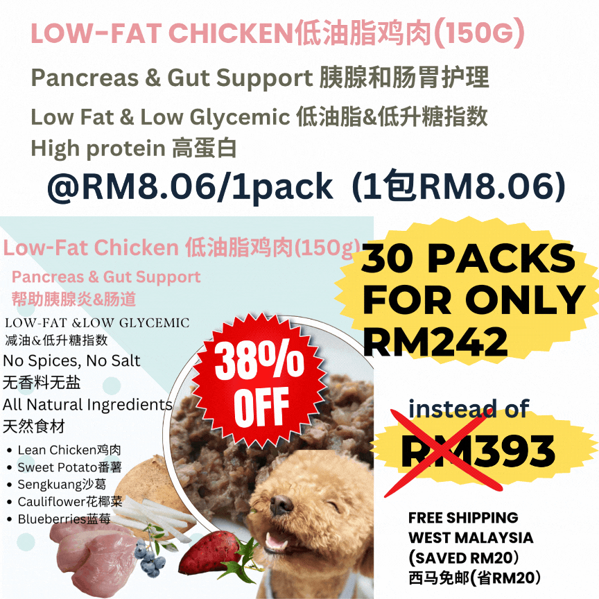 Low-Fat & Low Glycemic-Pancreas & Gut Support